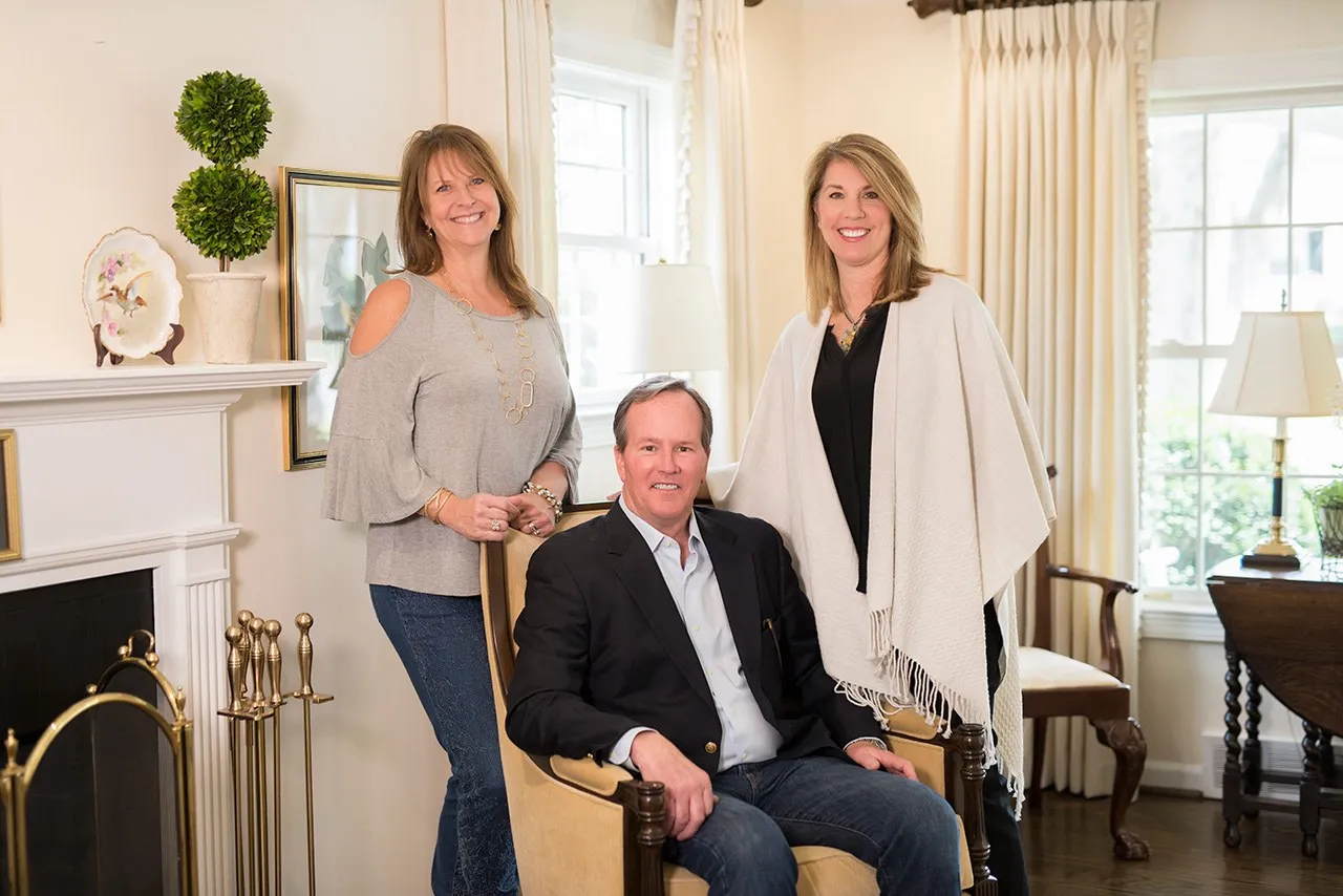 The Interior Solutions showroom and team in Lexington, Kentucky