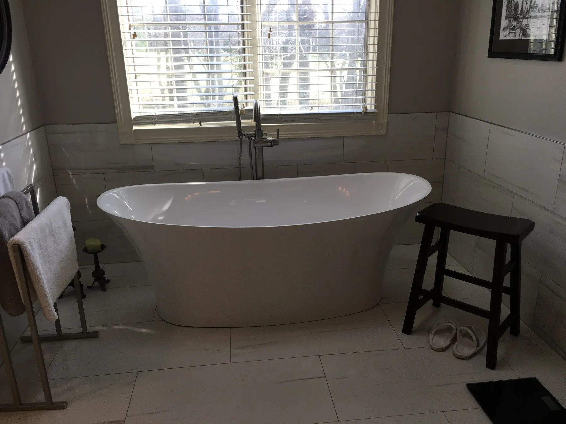 Residential Bathroom project 3 by Interior Solutions — flooring and finishes in a Central Kentucky bathroom
