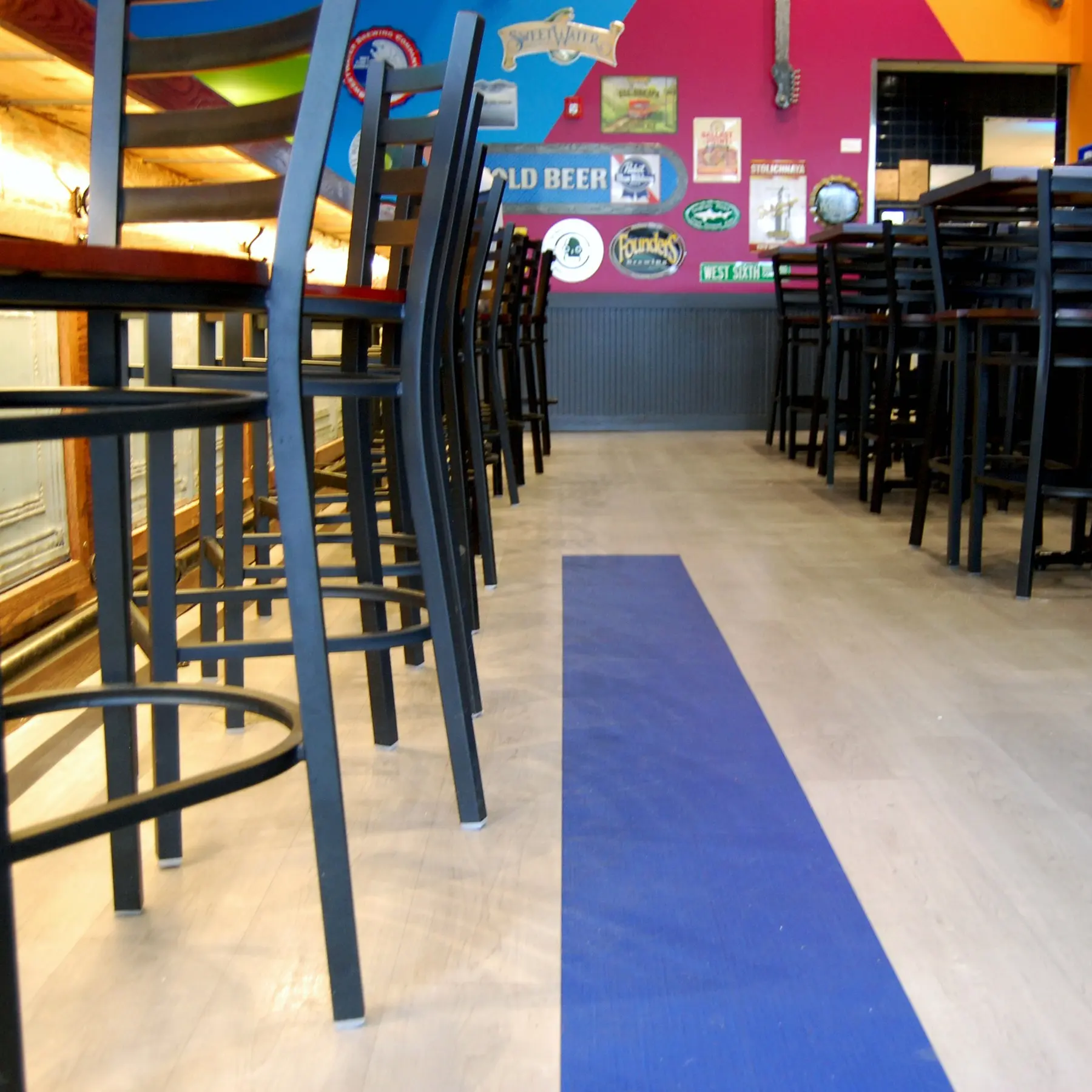 Hospitality project 25 by Interior Solutions — flooring and finishes in a Central Kentucky hospitality space