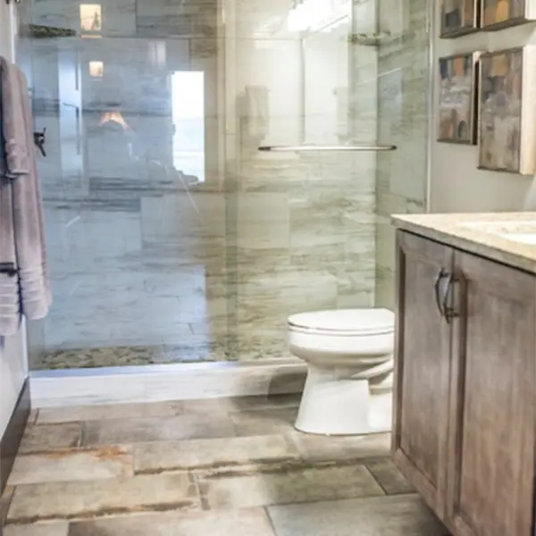 Completed flooring, cabinet, and interior design project 3 by Interior Solutions in Lexington, Kentucky