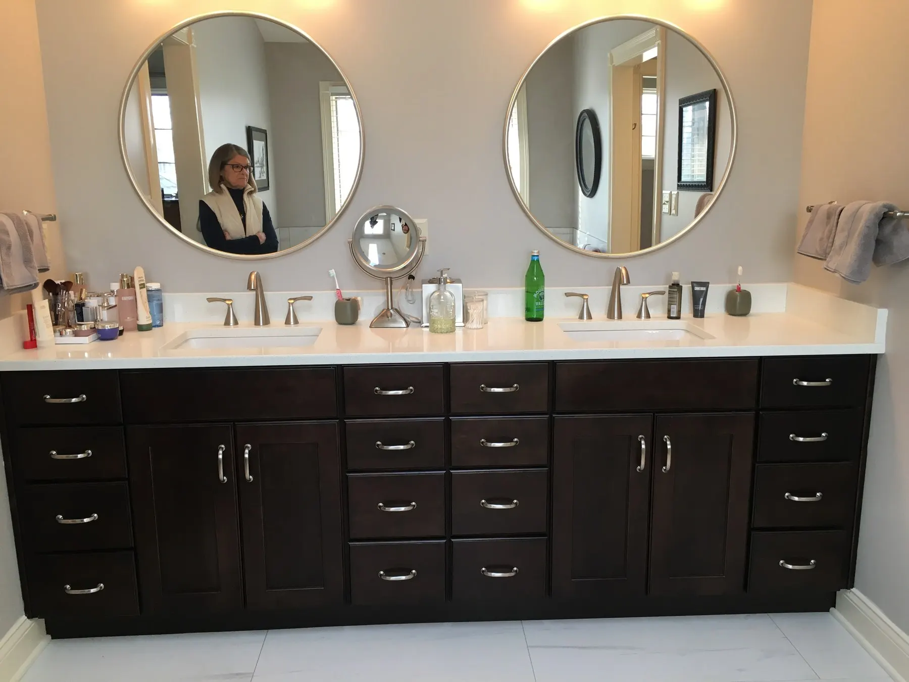 Residential Bathroom project 2 by Interior Solutions — flooring and finishes in a Central Kentucky bathroom