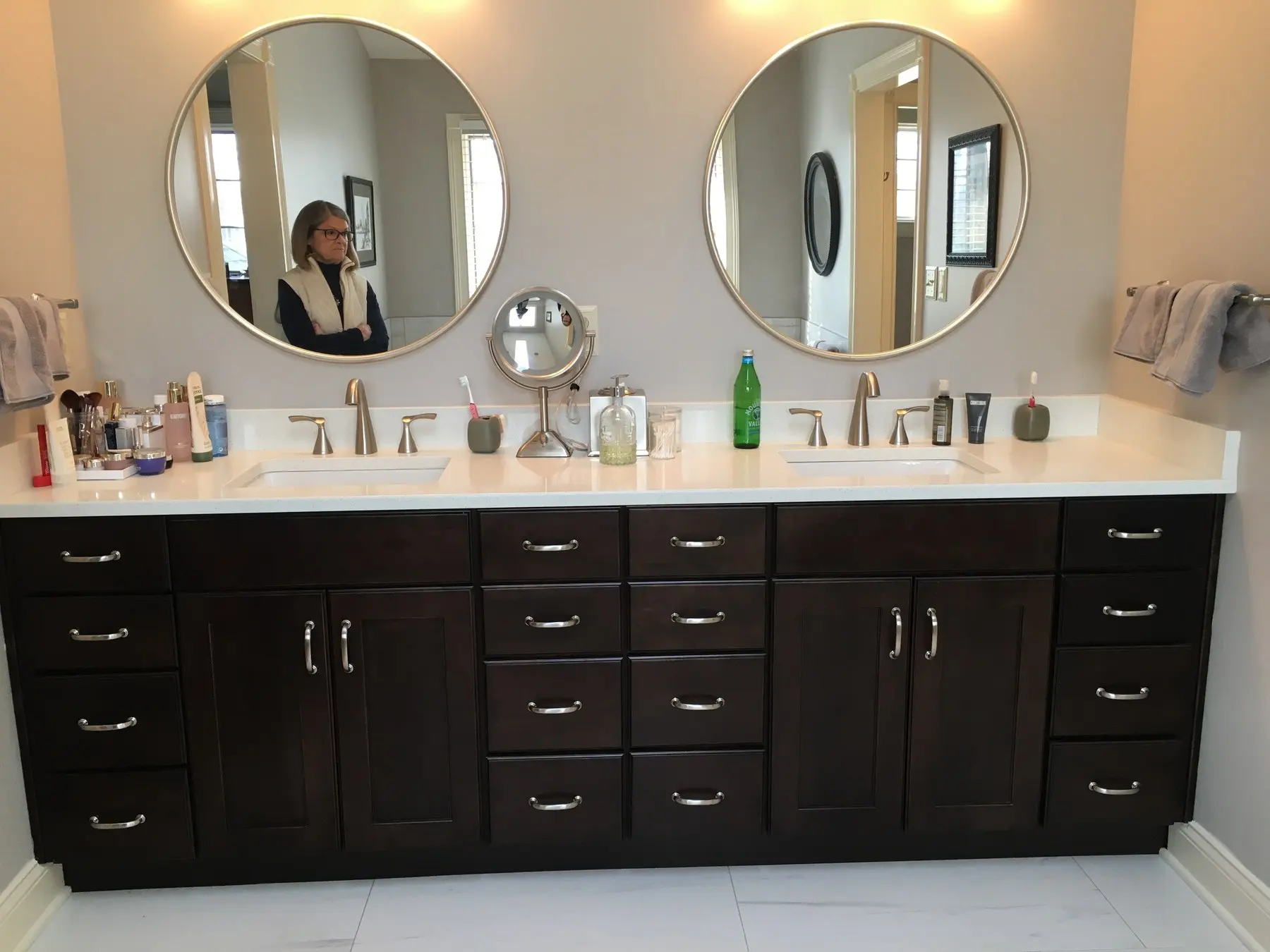 Residential Bathroom project 2 by Interior Solutions — flooring and finishes in a Central Kentucky bathroom