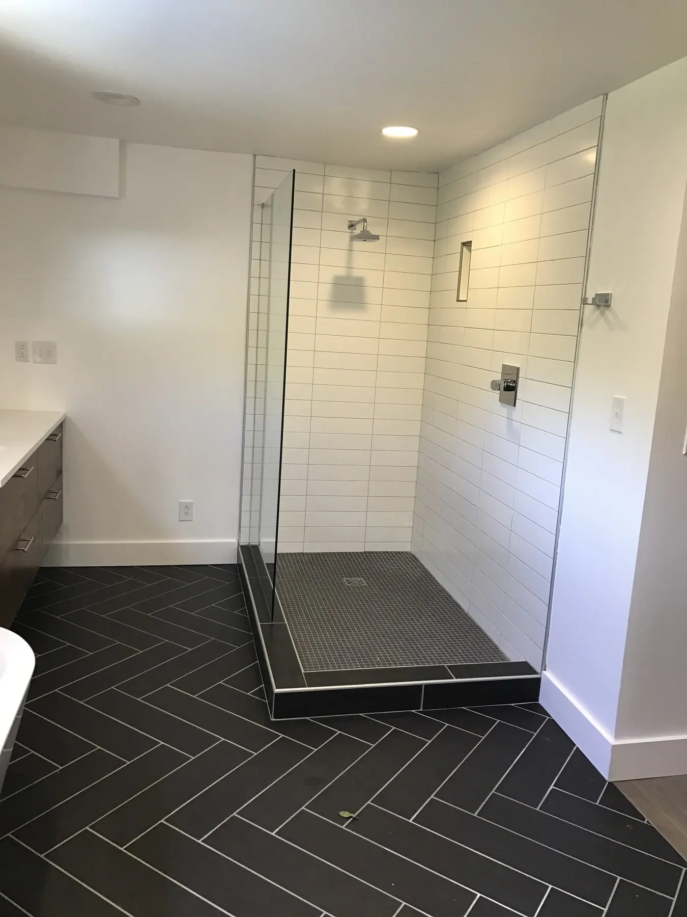 Residential Bathroom project 5 by Interior Solutions — flooring and finishes in a Central Kentucky bathroom