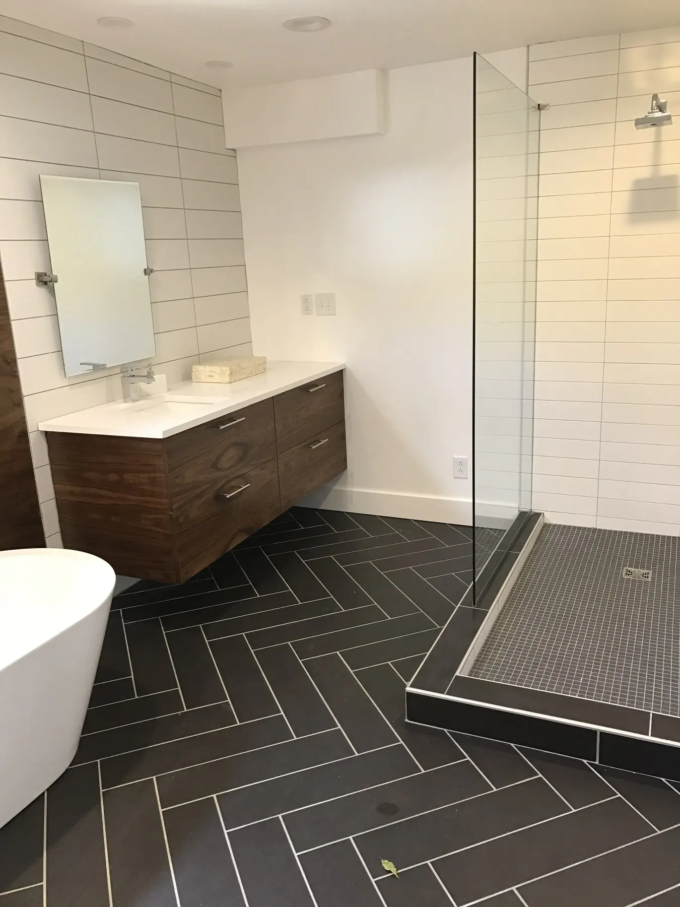 Residential Bathroom project 6 by Interior Solutions — flooring and finishes in a Central Kentucky bathroom